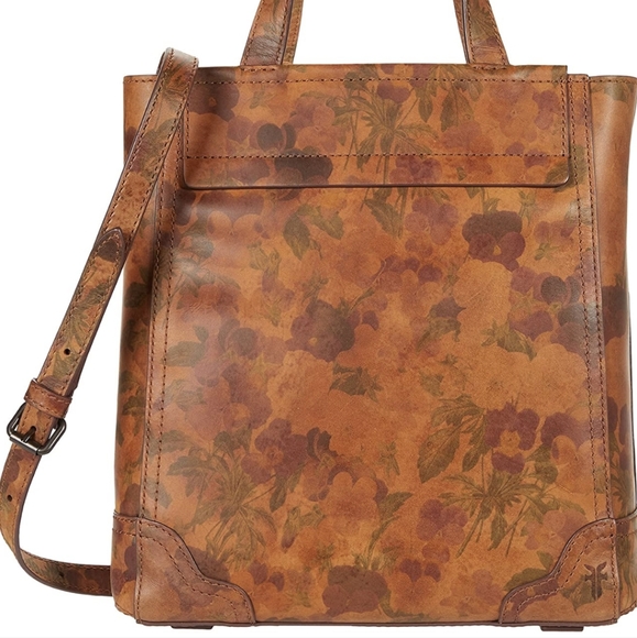 Frye Handbags - New with Tags Frye Charlie Small Crossbody Tote Leather Handbag - Rare Item!